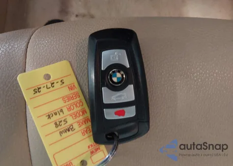 2015 BMW 528I z USA, uszkodzony, nr VIN WBA5A5C59FD514631